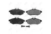 Колодки тормозные передн (с болтами) CITROEN C2 (JG, JM) (03-), C3 I (FC, FN) (02-) AYD 11-60125BA (фото 1)