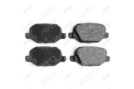 Колодки гальмівні задн FIAT LINEA (07-), ALFA ROMEO 147 (-10) AYD 11-60126A