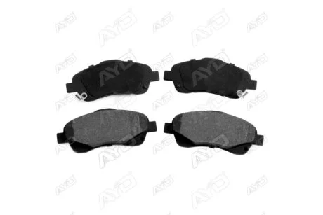 Колодки гальмівні передн TOYOTA AVENSIS (T25) (03-08), COROLLA Verso (ZER, ZZE12, R1) (-09) AYD 11-60132BA