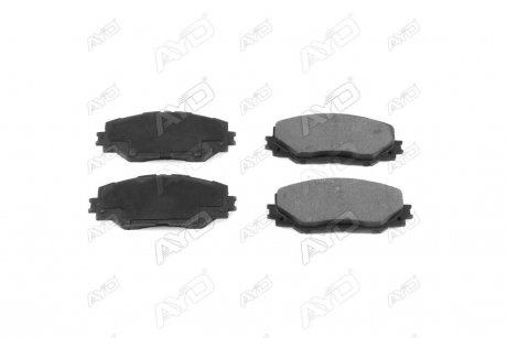 Колодки тормозные передн TOYOTA RAV 4 III, IV, AURIS (E15) (-12), YARIS (P13) (10-), COROLLA (06-) AYD 11-60140BA