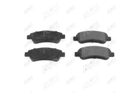 Колодки гальмівні задні Citroen Jumper, Fiat Ducato (250, 290) (06-), Peugeot Boxer PREMIUM (1160144A) AYD '1160144A