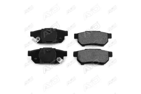 Колодки гальмівні задн HONDA CIVIC VI (MB, MC) (98-01), ACCORD III, MG (ZR, ZS) AYD 11-60163BA