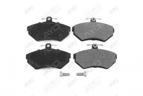 Колодки тормозные передн (с болтами) VW GOLF III, PASSAT IV (3B5) (97-01), SEAT TOLEDO I (1L2) AYD 11-60178BA