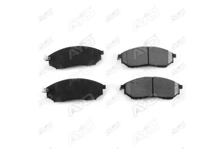 Колодки гальмівні передні Nissan Pathfinder III (R51) (05-), Nissan Murano I,II, NP300 Navara (D40), Qashqai (11-) PREMIUM (1160180A) AYD '1160180A