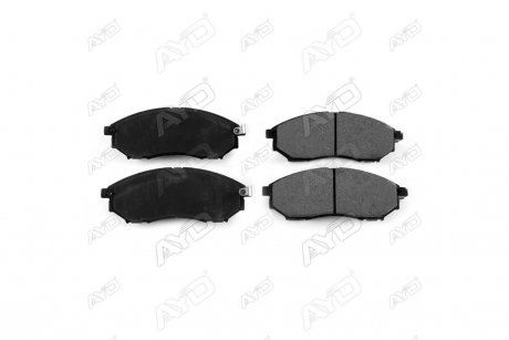 Колодки тормозные передн NISSAN PATHFINDER III (R51) (05-), NP300 NAVARA (08-), RENAULT KOLEOS (08-) AYD 11-60181BA