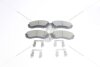 Колодки тормозные передние (с прижимными элементами) Hyundai H-1 (97-), KIA Carnival (05-) PREMIUM AYD '1160241B (фото 5)