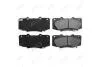 Колодки тормозные передние Toyota Hilux (04-), Fortuner (04-) PREMIUM (1160282A) AYD '1160282A (фото 1)
