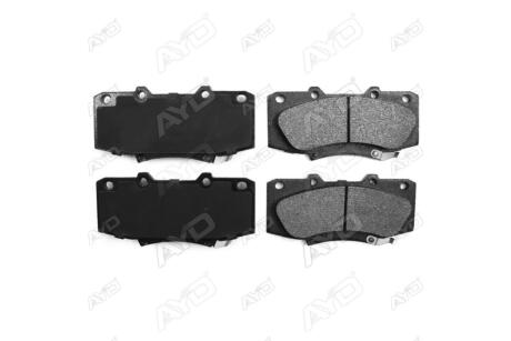 Колодки гальмівні передні Toyota Hilux (04-), Fortuner (04-) PREMIUM AYD '1160282A