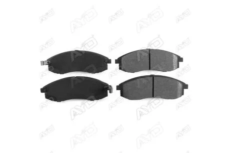 Колодки тормозные передние Mitsubishi L200 (-15) PREMIUM (1160307A) AYD '1160307A