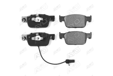 Колодки гальмівні передні (з датчиком - 1од) Audi A4 B9 (15-), A5 (16-) PREMIUM AYD '1160346A