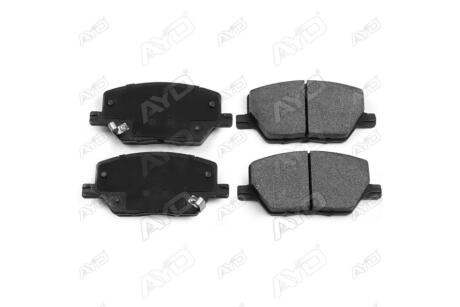 Колодки гальмівні передні Jeep Renegade(14-), Fiat 500X (334) (14-) PREMIUM AYD '1160385A