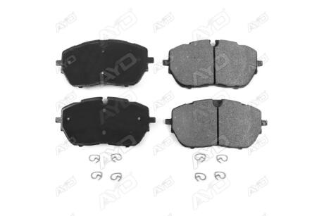 Колодки гальмівні передні (з прижимними елементамии) Citroen C5 (21-), Peugeot 3008 (16-) PREMIUM AYD '1160416A