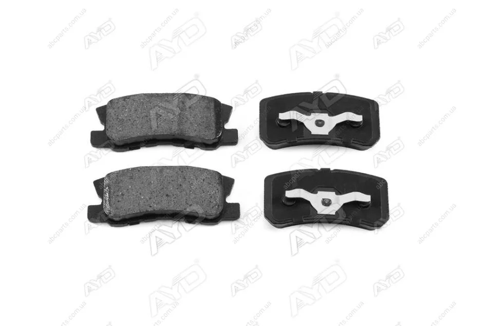 Колодки гальмівні задні Dodge Caliber (14-), Jeep Compass (06-), Fiat Doblo (09-) PREMIUM (11-60443A) AYD '1160443A (фото 1)
