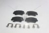Колодки тормозные передние (с прижимными элементами) Hyundai Veloster (11-), Elantra (10-) PREMIUM AYD '1160447B (фото 6)