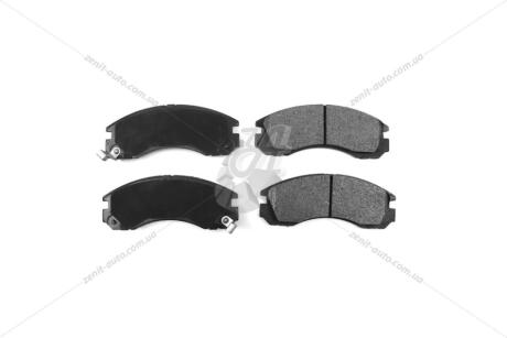 Колодки гальмівні передні Citroen C-Crosser (07-), Mitsubishi Lancer IV-VIII, Outlander III (10-) PREMIUM AYD '1160457A