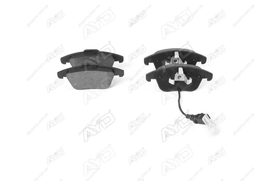Колодки гальмівні передні (з датчиком - 1од) Audi Q3 (11-), VW Passat B7 (11-) PREMIUM (11-60488A) AYD '1160488A (фото 1)