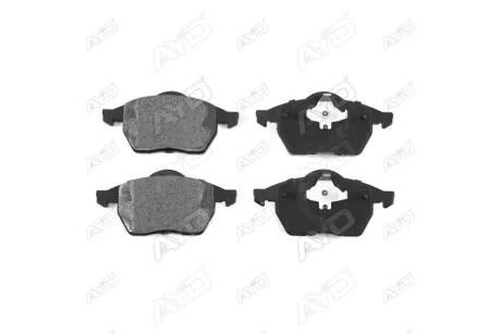 Колодки гальмівні передні Skoda Octavia (-10), VW Passat B3/B4 (-97) PREMIUM (1160493A) AYD '1160493A