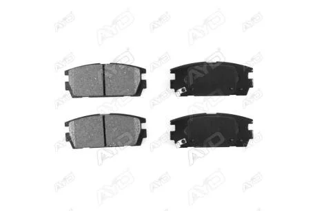 Колодки гальмівні задні Hyundai Terracan (-08) PREMIUM (1160528A) AYD '1160528A