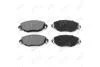 Колодки тормозные передние Ford Mondeo III (-07), Jaguar X-Type (-09) PREMIUM (1160552A) AYD '1160552A (фото 1)