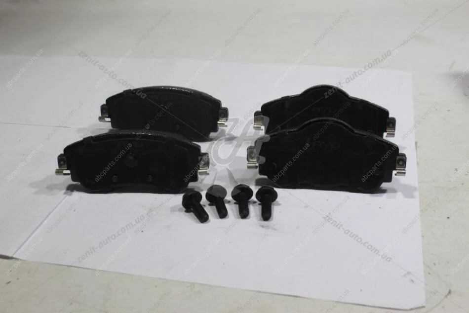 Колодки гальмівні передні (з болтами) Citroen C4 (09-), DS4 (09-) PREMIUM (11-60846B) AYD '1160846B (фото 1)