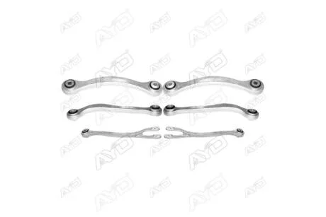 Ремкомплект подвески задн (рычаги поперечн -6шт) MERCEDES-BENZ E-CLASS (VF211), (S211), SL (R230), CLS (C219) (-11) AYD 89-08574