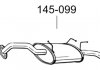 Глушник алюмінізована сталь, задня частина NISSAN PRIMERA 1.8i -16V (05/02-06/04) STW BOSAL 145-099 (фото 2)