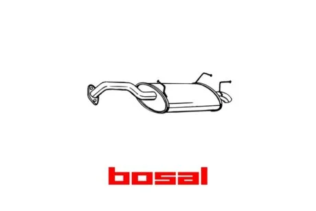 Глушник задня частина NISSAN PRIMERA (02-04) (145-109) BOSAL '145109