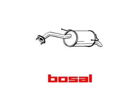 Глушитель задняя часть NISSAN NOTE 09- (145-249) BOSAL '145-249