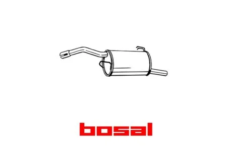 Глушник задня частина MITSUBISHI COLT (04-12) (177-673) BOSAL '177-673