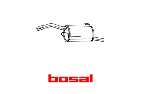 Глушник задня частина MITSUBISHI COLT (04-12) (177-683) BOSAL '177-683