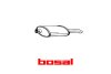 Глушитель задняя часть OPEL ASTRA F 91-96 BOSAL 185-999 (фото 1)