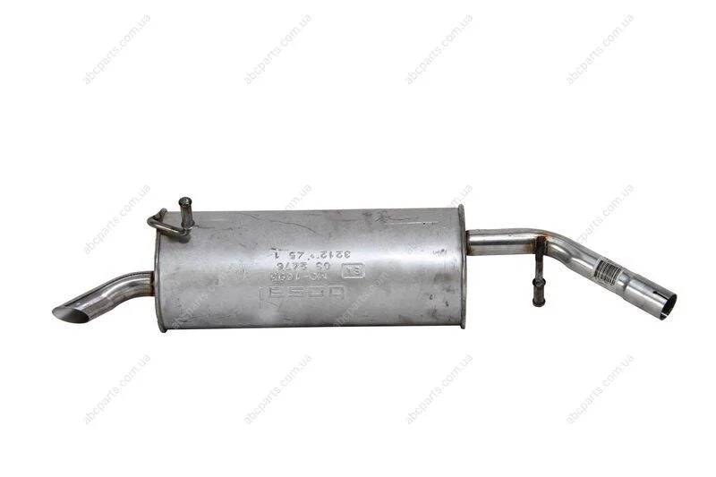 Глушитель, алюм. cталь, задн. часть PEUGEOT 207 (07-) BOSAL 190-053 (фото 1)