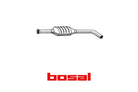 Глушник середня частина RENAULT Megane (99-03), RENAULT Megane Scenic (98-99), RENAULT Scenic RX4 (00-01) (200-341) BOSAL '200-341