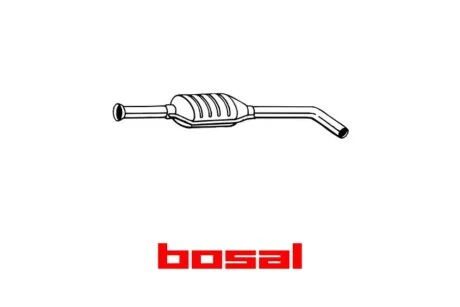 Глушник середня частина RENAULT Megane I (99-03), RENAULT Scenic (99-03) BOSAL 200-807