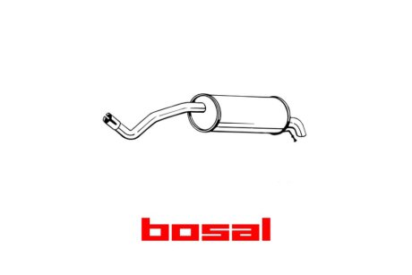 Глушник задня частина SEAT IBIZA 09-11, FABIA (220-017) BOSAL '220017