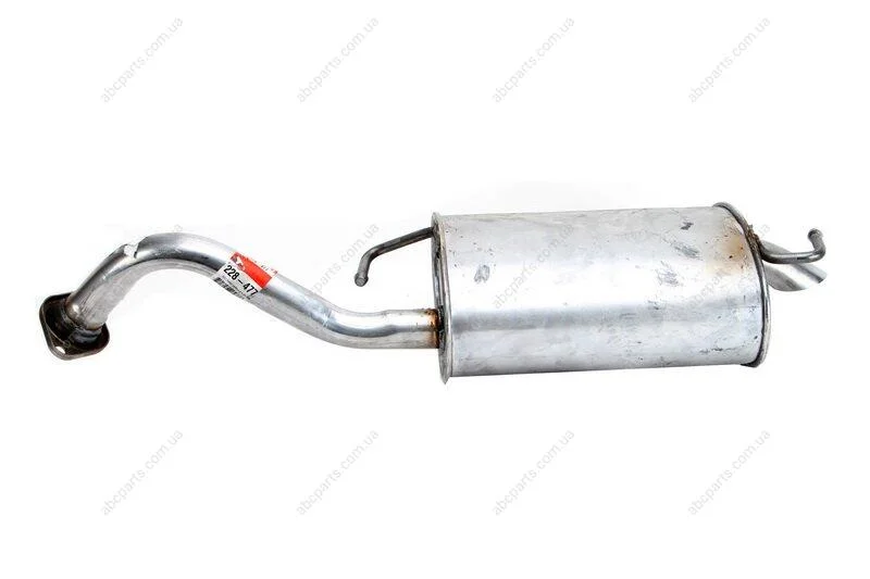 Глушник, алюм. сталь, задн. частина TOYOTA COROLLA V (01-03) BOSAL 228-477 (фото 1)