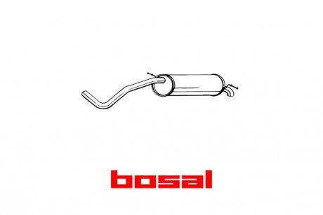 Глушитель задняя часть VW POLO 01-06 BOSAL 233-635