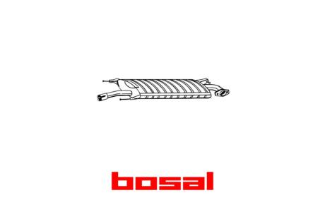 Глушник середня частина TOYOTA RAV 4 05- BOSAL 279-437