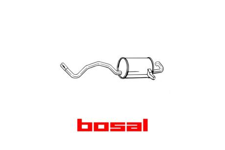 Глушник задня частина RENAULT MEGANE III 08- BOSAL 279-565