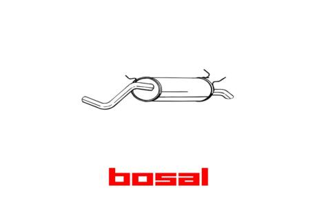 Глушник задня частина RENAULT MEGANE I 95-02 BOSAL 279-833