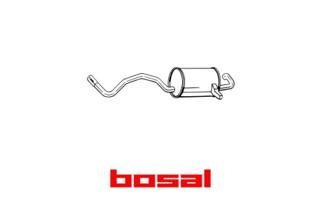 Глушитель задняя часть RENAULT MEGANE II (02-10), RENAULT Scenic (03-08) BOSAL 280-815