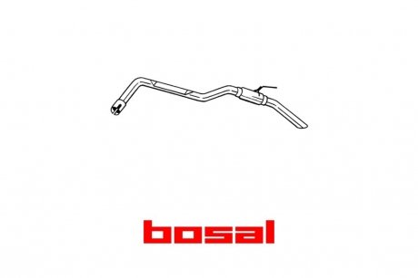 Глушитель задняя часть NISSAN PATHFINDER (05-14) (281-881) BOSAL '281881