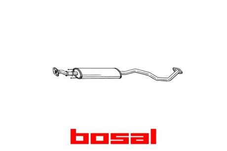 Глушитель средняя часть NISSAN NOTE 09- BOSAL 281-889