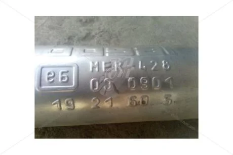 Резонатор 2108-21099 (Евро-0) под 2 хомута (катаный) алюм. BOSAL 282-991