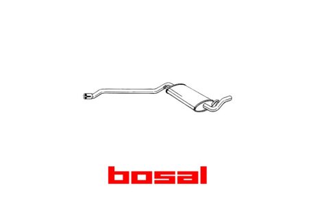 Глушник середня частина AUDI CABRIO 93-98 (283-015) BOSAL '283015