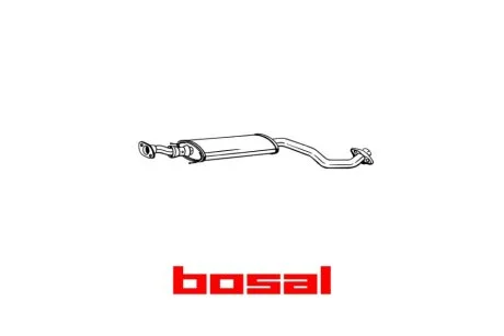 Глушитель средняя часть NISSAN JUKE 10- BOSAL 284-625