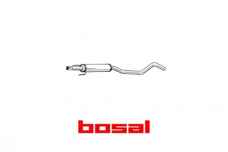 Глушитель задняя часть OPEL CORSA C 00- BOSAL 284-639