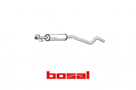 Глушник середня частина OPEL ASTRA G 03-04 BOSAL 284-747