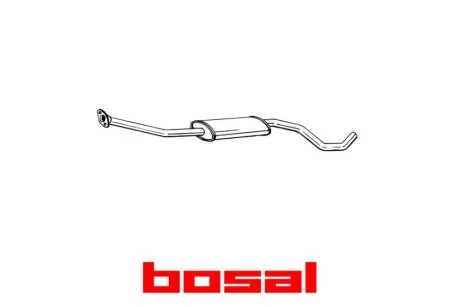 Глушник середня частина NISSAN Micra III (02-10) (284-925) BOSAL '284-925