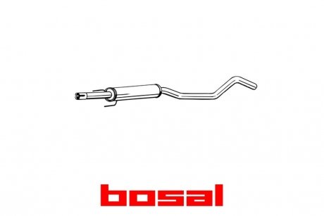 Глушитель средняя часть OPEL MERIVA 03- BOSAL 285-957